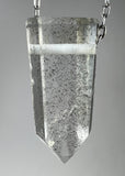 Quartz Crystal with Chlorite Inclusions Necklace