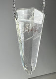 Quartz Crystal with Chlorite Inclusions Necklace