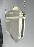 Citrine Quartz Crystal Necklace
