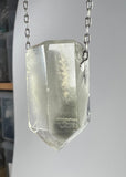 Quartz with Lithium inclusions Crystal Necklace