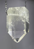 Clear Quartz  Crystal Necklace