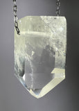 Clear Quartz  Crystal Necklace