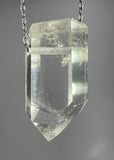 Clear Quartz  Crystal Necklace