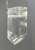 Clear Quartz  Crystal Necklace