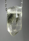 Quartz Crystal with Chlorite Inclusions Necklace
