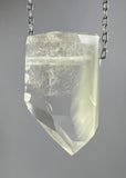 Quartz with Lithium inclusions Crystal Necklace