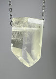 Quartz with Lithium inclusions Crystal Necklace