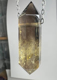 Smoky Quartz Crystal Necklace