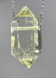 Citrine Quartz Crystal Necklace