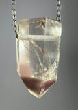 Quartz with Lithium inclusions Crystal Necklace