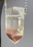 Quartz with Lithium inclusions Crystal Necklace