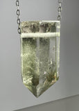 Quartz Crystal with Chlorite Inclusions Necklace