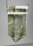 Quartz Crystal with Chlorite Inclusions Necklace