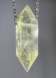Citrine Quartz Crystal Necklace
