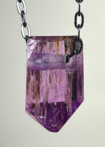 Kunzite Crystal Necklace