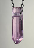 Kunzite Crystal Necklace