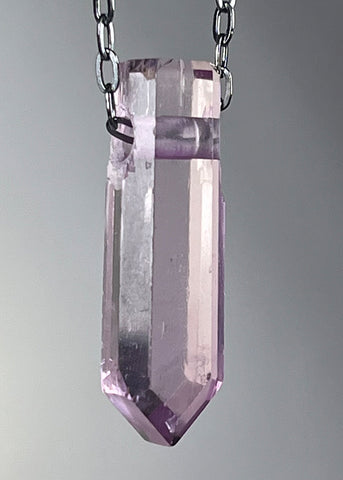 Kunzite Crystal Necklace