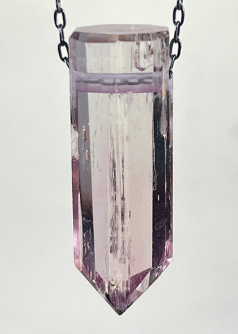 Kunzite Crystal Necklace