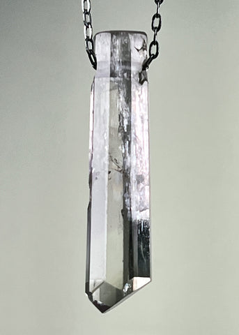 Kunzite Crystal Necklace