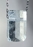 Aquamarine Crystal Necklace