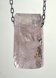 Morganite Crystal Necklace