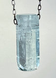 Aquamarine Crystal Necklace