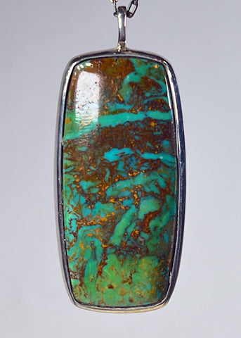 Kingman Arizona Turquoise Pendant