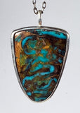 Kingman Arizona Turquoise Pendant