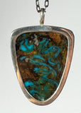 Kingman Arizona Turquoise Pendant