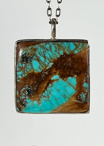 Kingman Arizona Turquoise Pendant