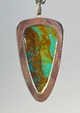 Kingman Arizona Turquoise Pendant