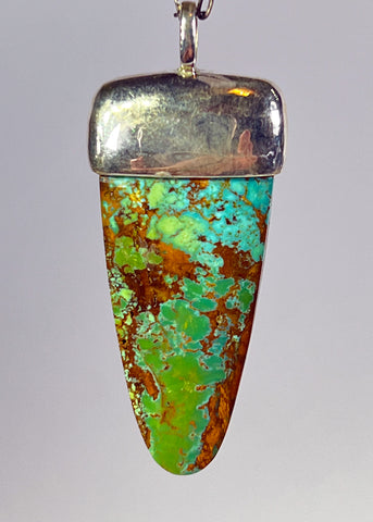 Kingman Arizona Turquoise Pendant