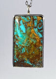 Kingman Arizona Turquoise Pendant