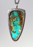 Kingman Arizona Turquoise Pendant