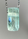 Aquamarine Crystal Necklace