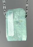 Aquamarine Crystal Necklace