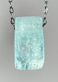 Aquamarine Crystal Necklace