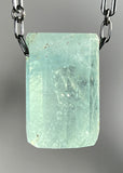 Aquamarine Crystal Necklace