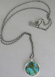 Kingman Arizona Turquoise Pendant