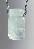 Aquamarine Crystal Necklace