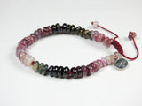 Multi Color Tourmaline Bracelet