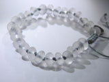 Quartz Crystal Matte Bracelet
