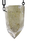 Citrine Quartz Crystal Necklace