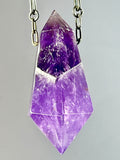 Amethyst Crystal Necklace