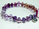 Purple Fluorite Bracelet