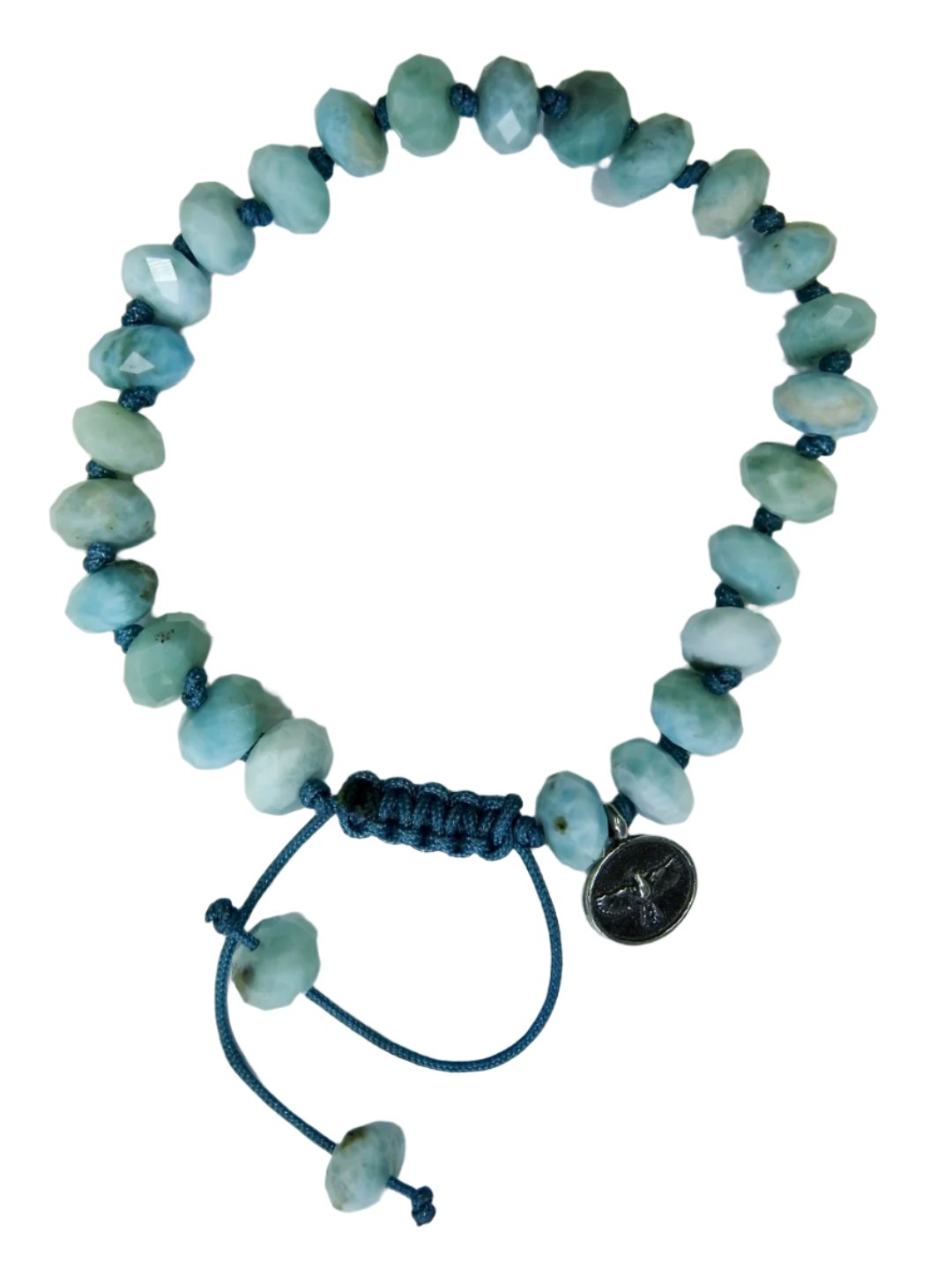 larimarbrace.ymさん5-6-7 Larimar Bracelets 7mm 9mm 11mm 13mm – HighlandCrystal Shop