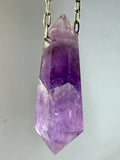 Amethyst Crystal Necklace