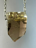 Smoky Quartz Crystal Necklace