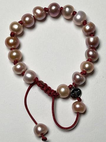 Pink Pearl Bracelet