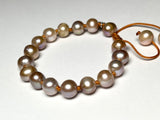 Pearl Bracelet with golden tones